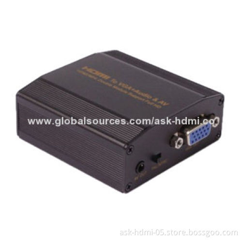 HDMI to VGA audio and AV